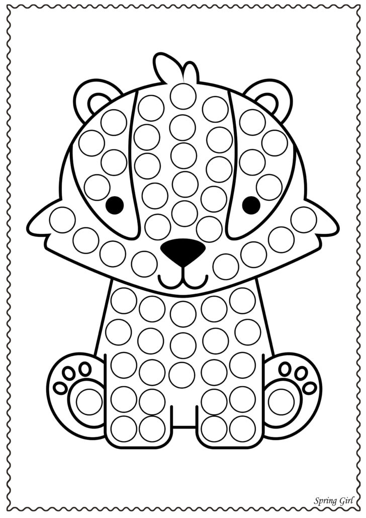 Do A Dot Animals Dot Marker Printables Do A Dot Dot | Printable ...