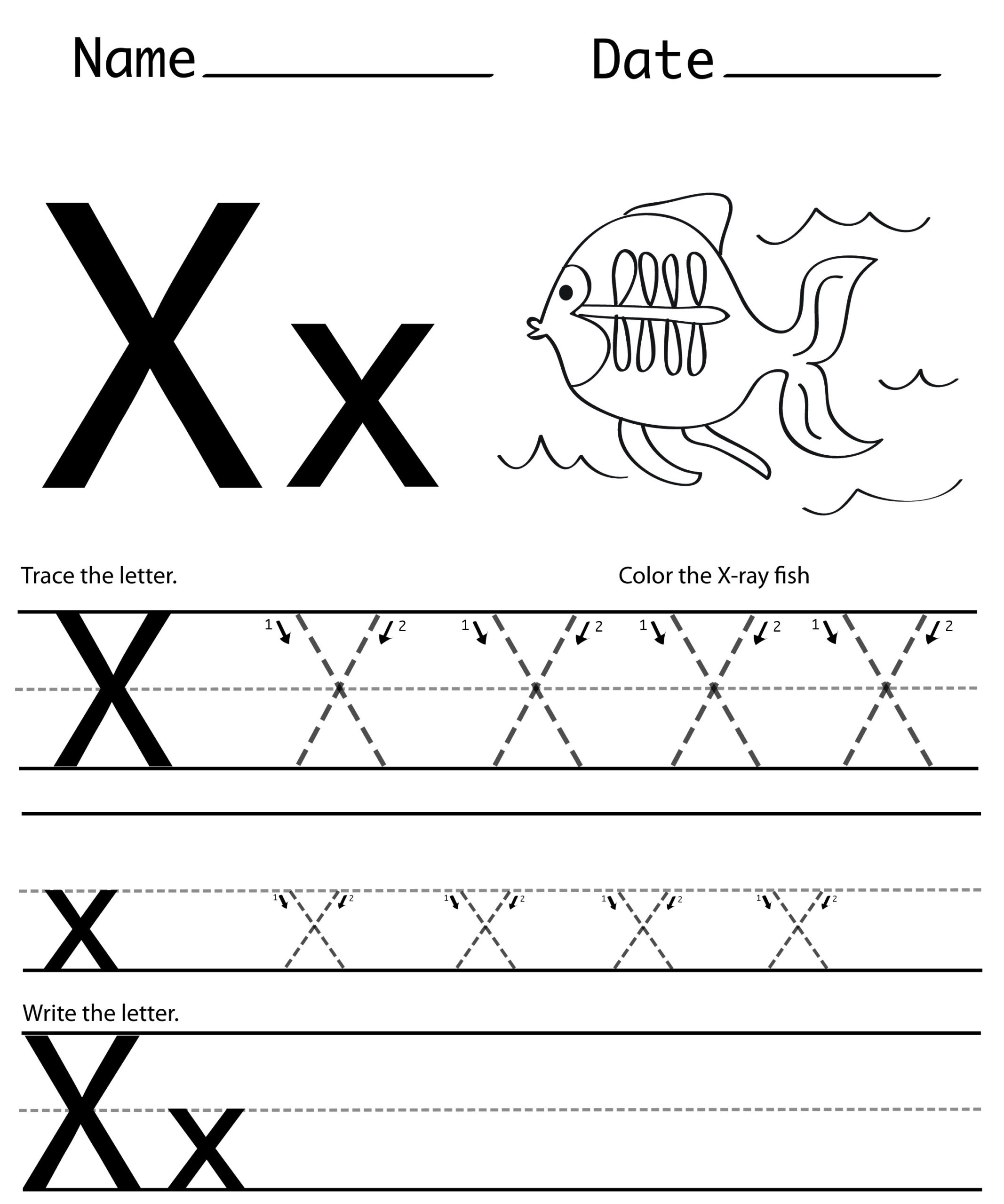 Letter X Free Printables Printable Crossword Puzzles Bingo Cards Forms