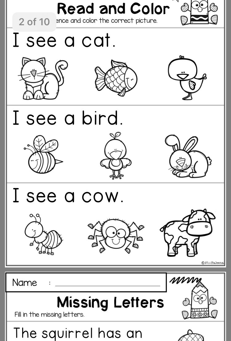 Pre K Worksheets Printable Pdf Free