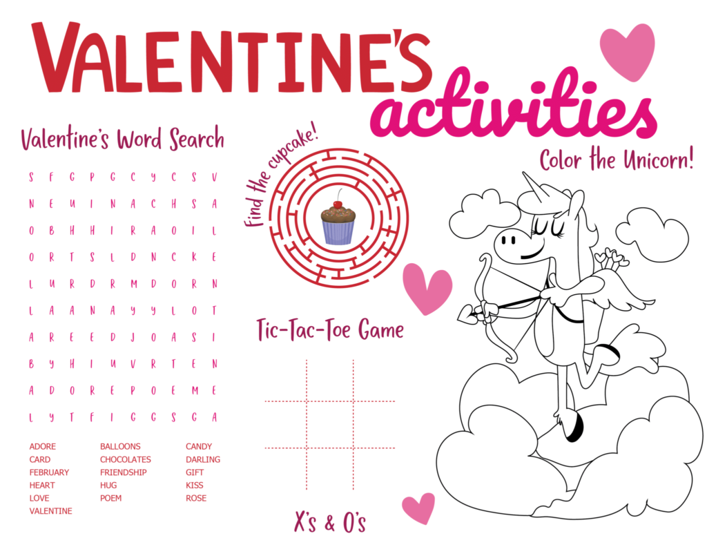 Valentine's Day Worksheets